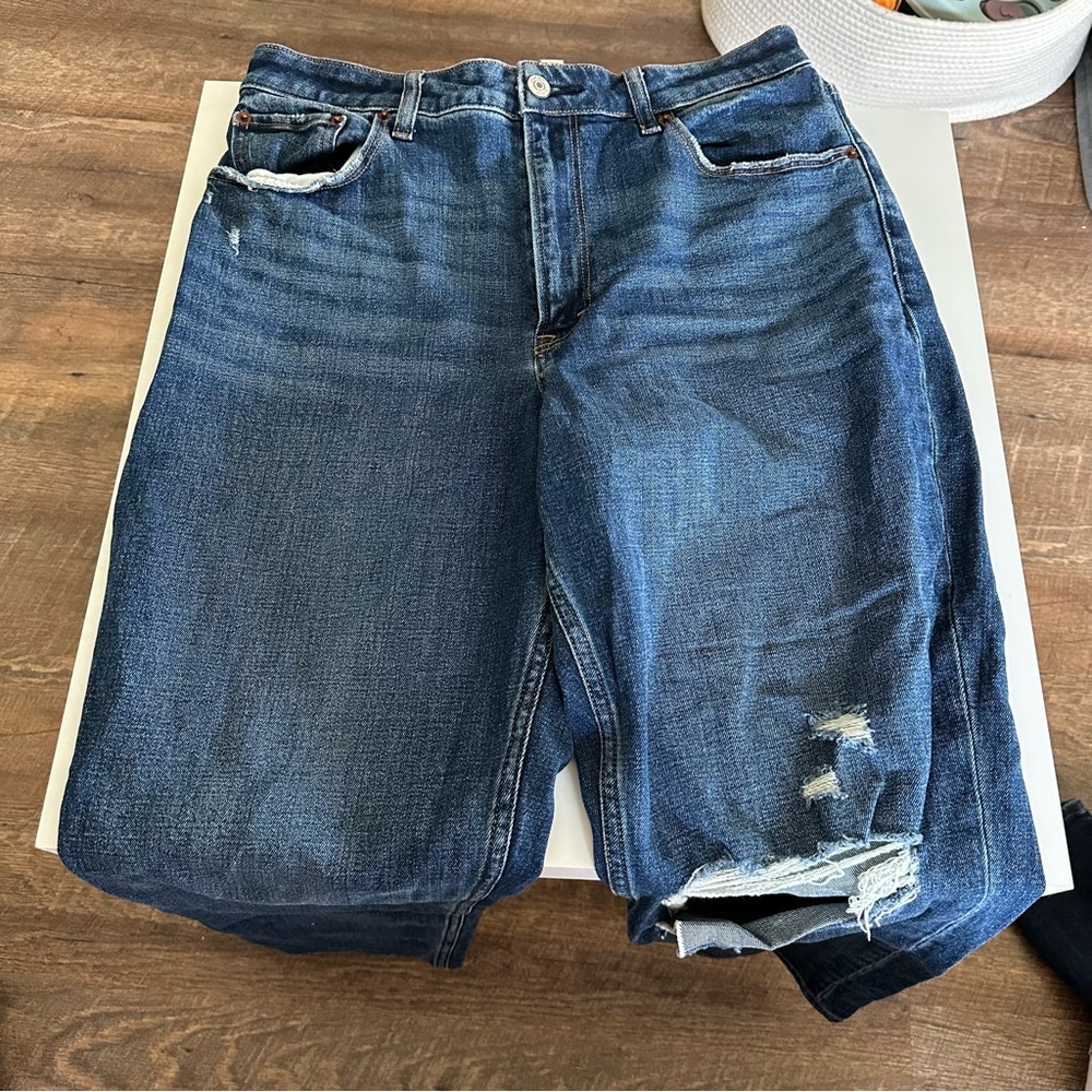 Abercrombie & Fitch - Mom high rise curve love jeans